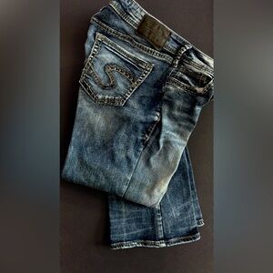 Silver Suki high slim bootcut Jeans